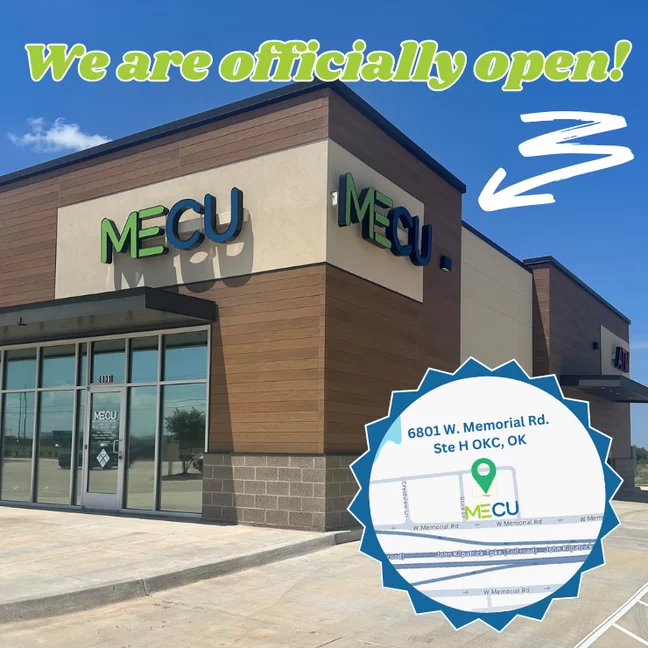 MECU's New North Branch location outdoors.